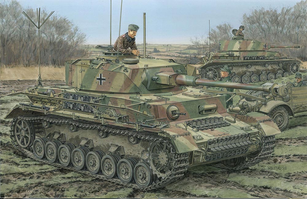 1/35 WW.II ドイツ軍 IV号観測戦車 J型／IV号戦車 J型 中期生産型 (2in1) マジックトラック/アルミ砲身付属 プレミアムエディション