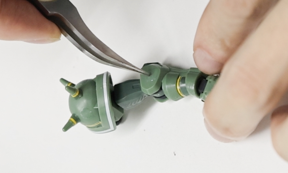 蛍光デカール貼り