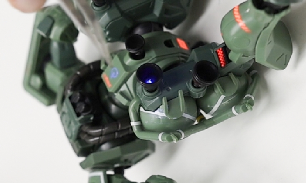 蛍光デカール貼り