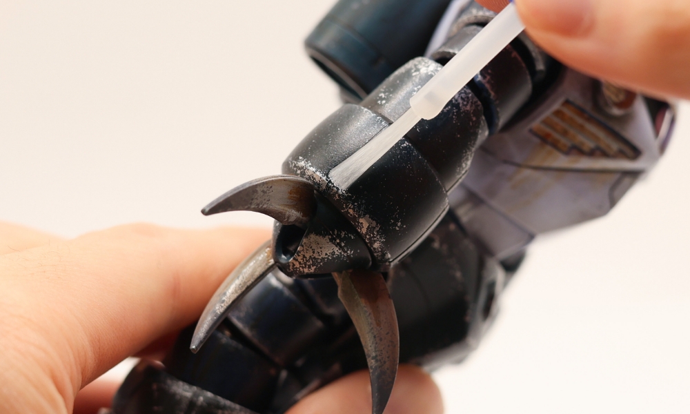 マークセッターを塗布