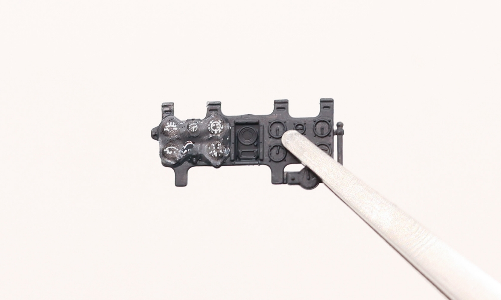 デカールが浮いている