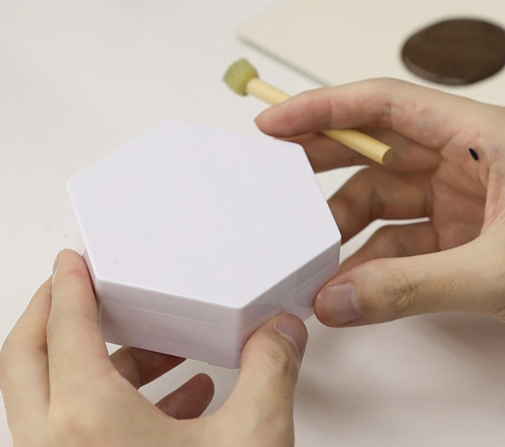 KF-022 六角ベース(ホワイト)