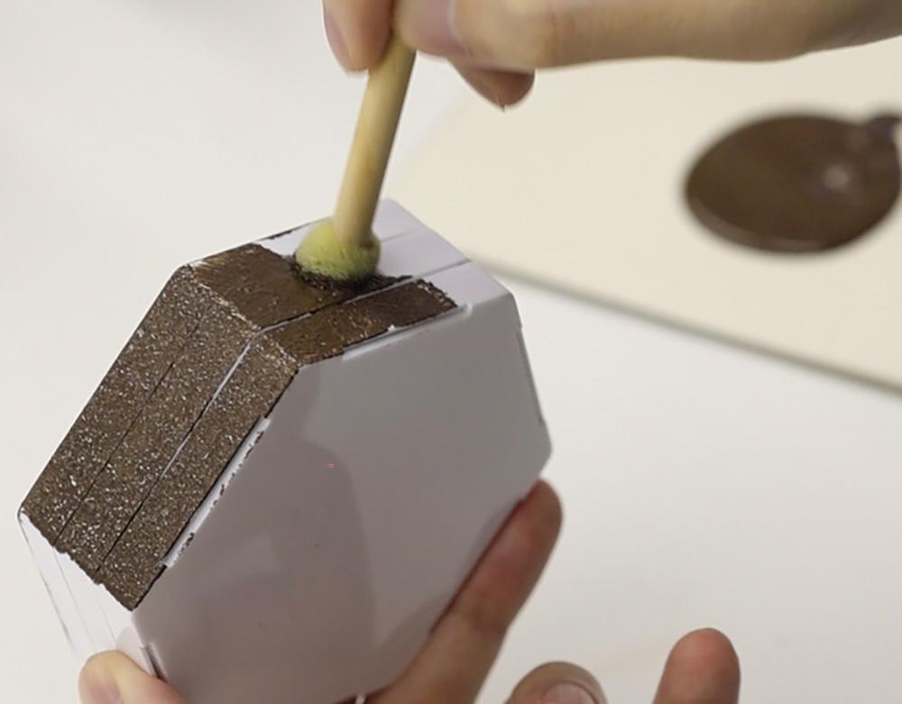 アイアンブラウンスタンピング