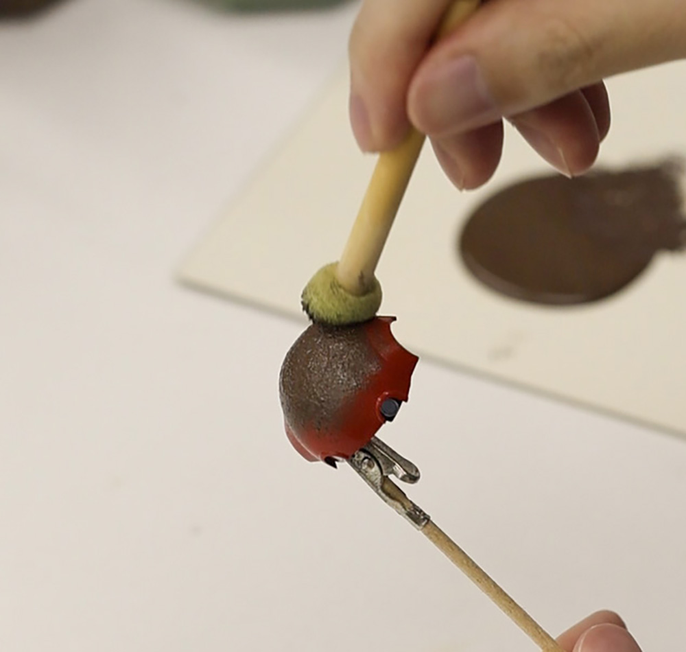 アイアンブラウンスタンピング