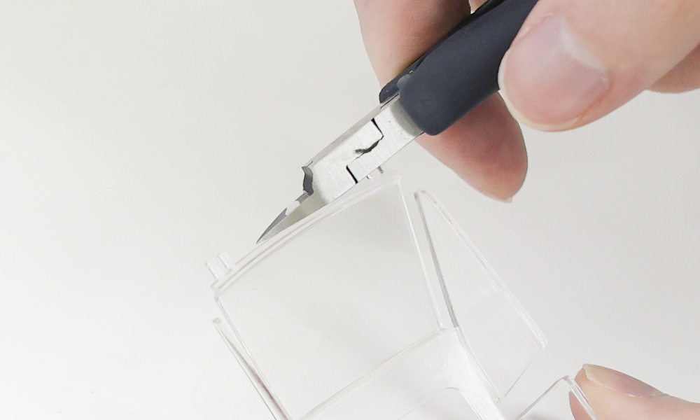 ニッパー二度切り