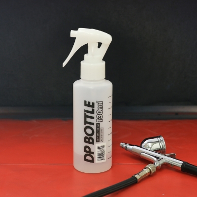 【レビュー】DPボトル用スプレーヘッドを使ってみた！エアブラシの洗浄・掃除がラクになる便利アイテム