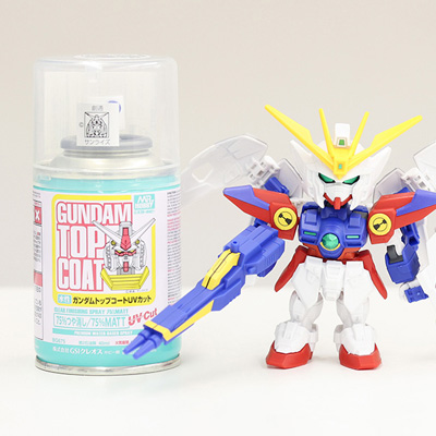 GSIクレオス水性トップコートの新商品「ガンダムトップコート」をレビュー！