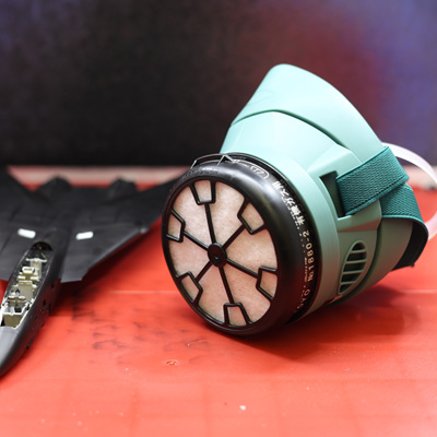 【塗装用防毒マスク】プラモデルライフを長く続けるために、安全にも投資しよう