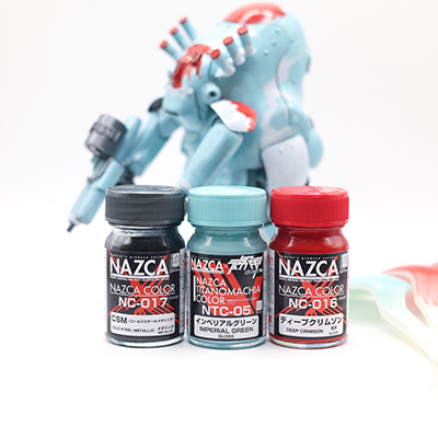 【レビュー】ガイアノーツ新色3色を実際に塗ってみた！インペリアルグリーン・CSM・ディープクリムゾンの使用感をレビュー