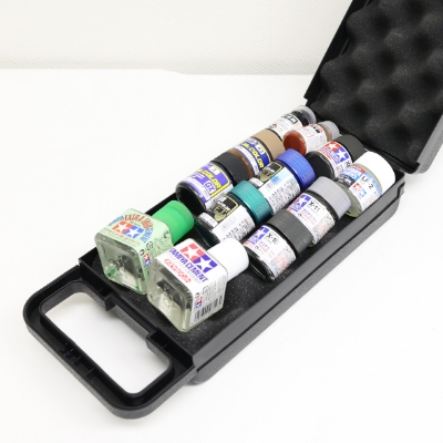 【レビュー】MODMAGIC セーフトランスポートケースでどれだけプラモ・塗料・工具を収納できる？