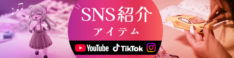 SNSで紹介した商品一覧です！