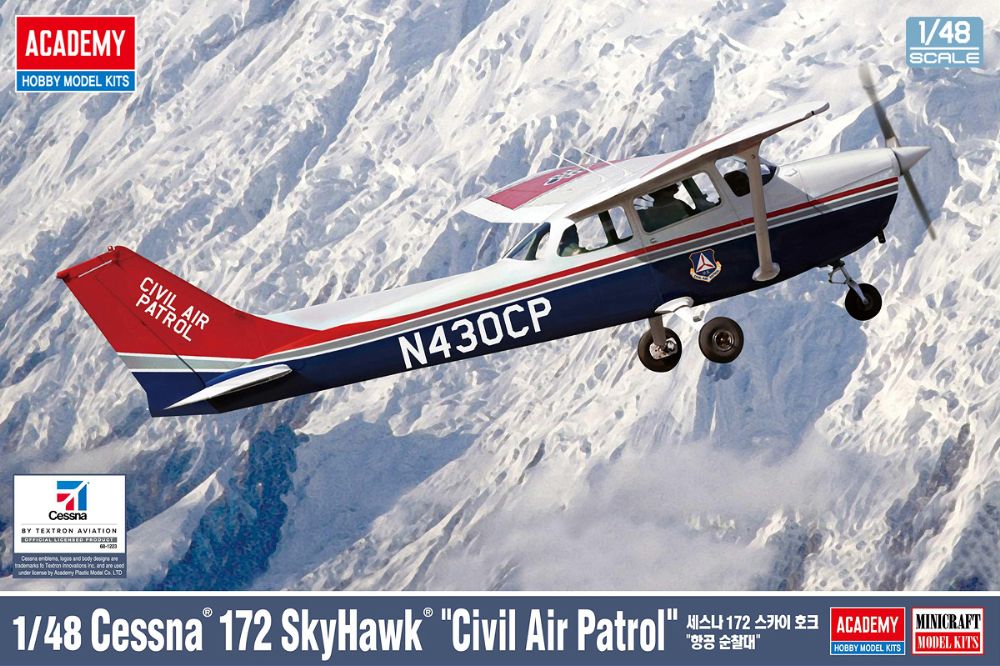 1/48 セスナ 172 スカイホーク CAP 民間航空パトロール