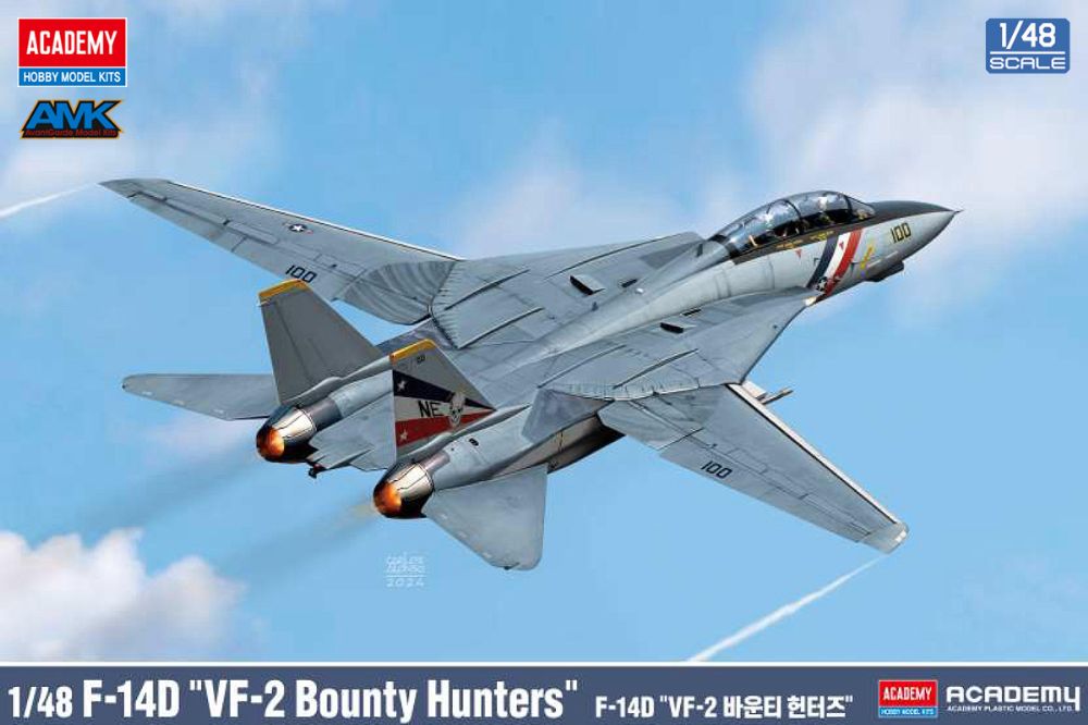 1/48 F-14D スーパートムキャット VF-2 バウンティハンターズ
