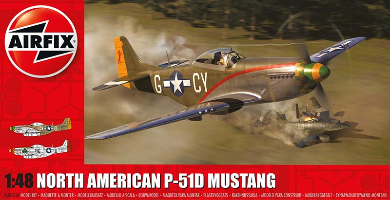 エアフィックス X-5131A 1/48 ノースアメリカン P-51Dマスタング