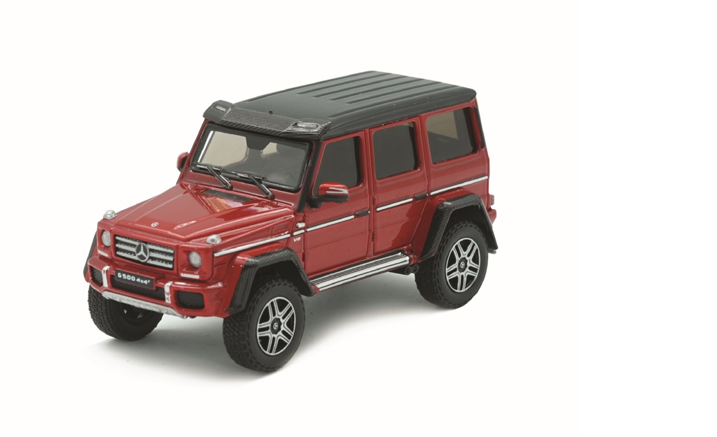 620202001 ALMOST REAL 1/64 Mercedes-Benz G 500 4x4^2 -2016- Metallic Red