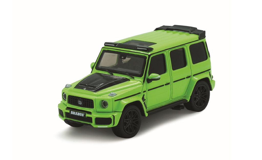 660501001 ALMOST REAL 1/64 Brabus G-Class Mercedes-AMG G63 -2020- Alien Green