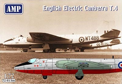 英・E.E.キャンベラT-4複座練習機・限定版(AMPブランド）