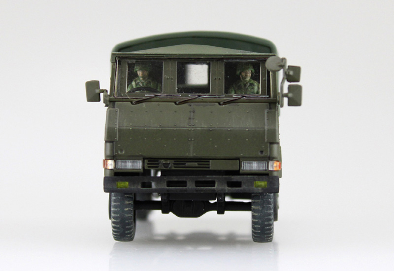 1/72 ミリタリーモデルキット No.11 陸上自衛隊 3 1/2t トラック装甲強化型(隊員6体セット)