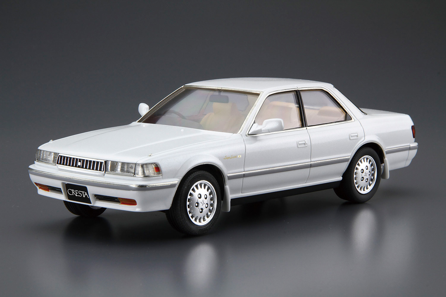 ザ☆モデルカー No.81 1/24 トヨタ JZX81 クレスタ 2.5スーパールーセントG '90