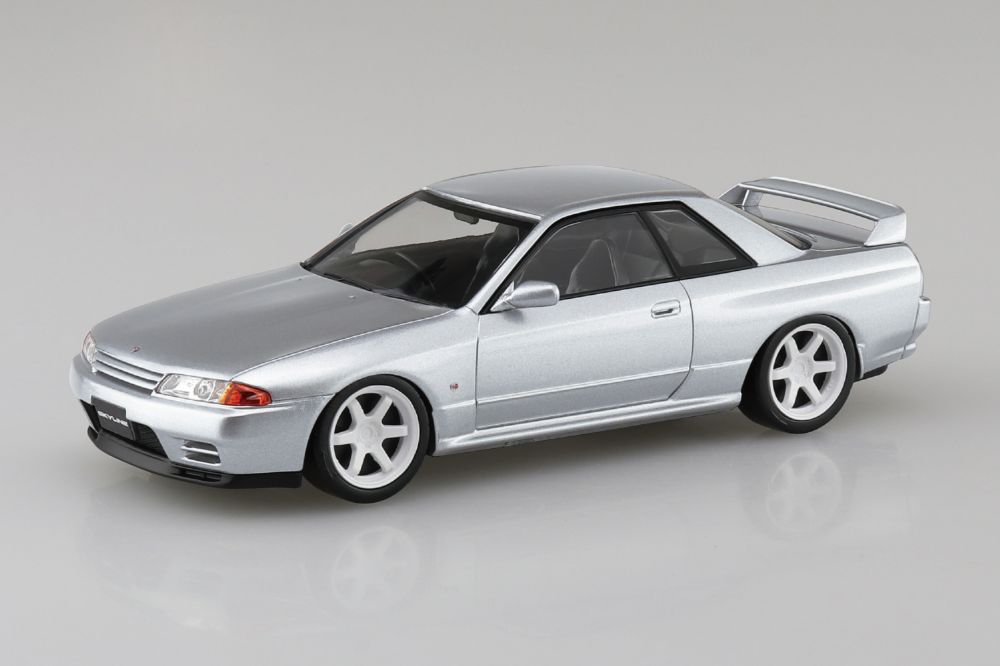 楽プラ スナップカー ニッサン R32スカイラインGT-R カスタムホイール（スパークシルバー）