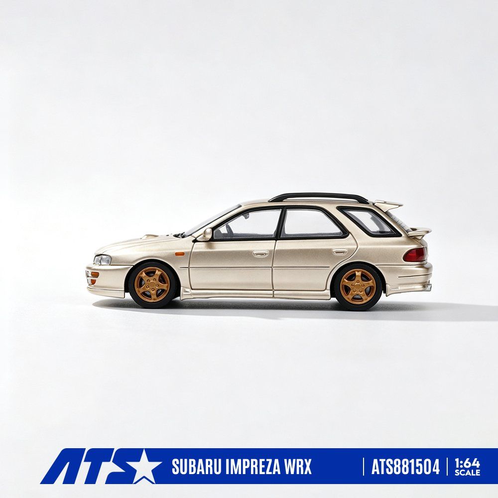 1/64 Subaru IMPREZA WRX シャンパンゴールド【ATS881504