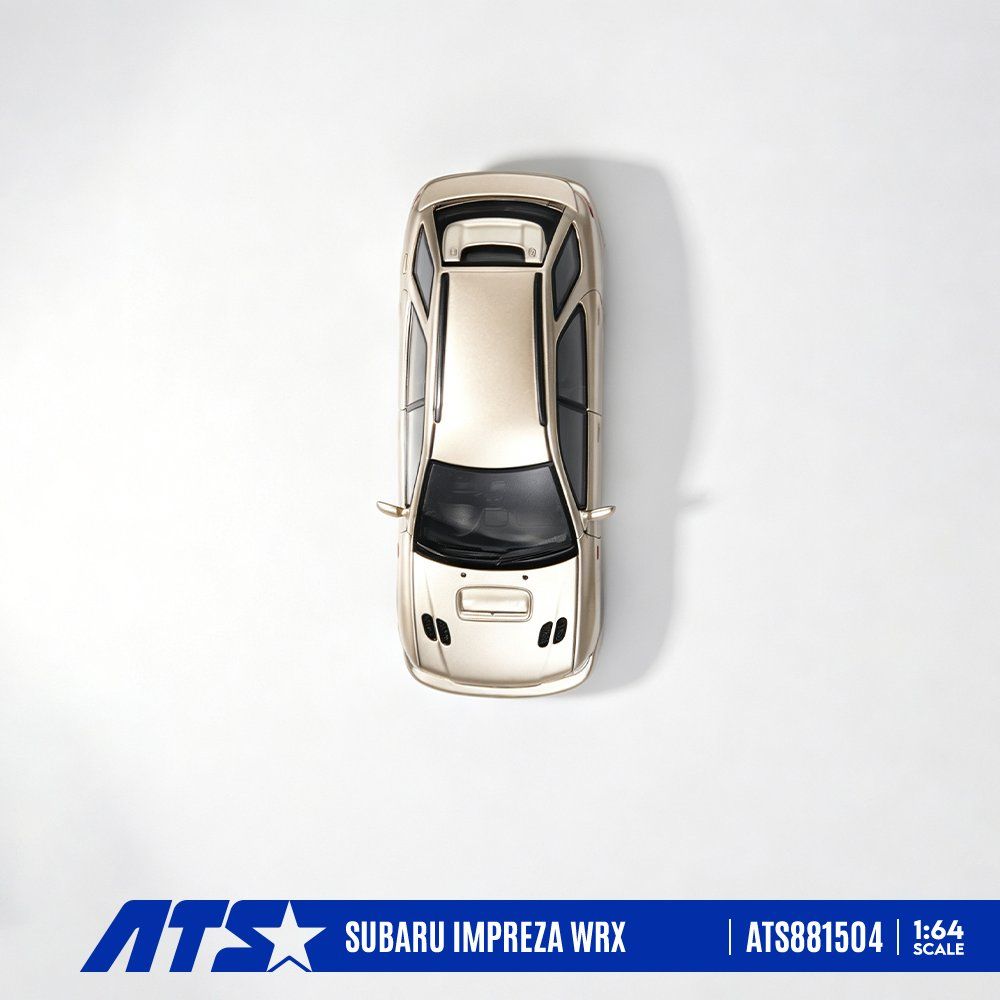 1/64 Subaru IMPREZA WRX シャンパンゴールド【ATS881504