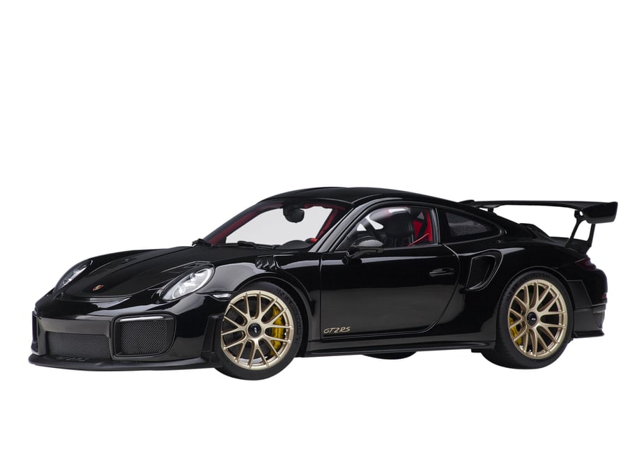 78186 1/18 ポルシェ 911 （991.2） GT2 RS ヴァイザッハ・パッケージ （ブラック/カーボンブラック）