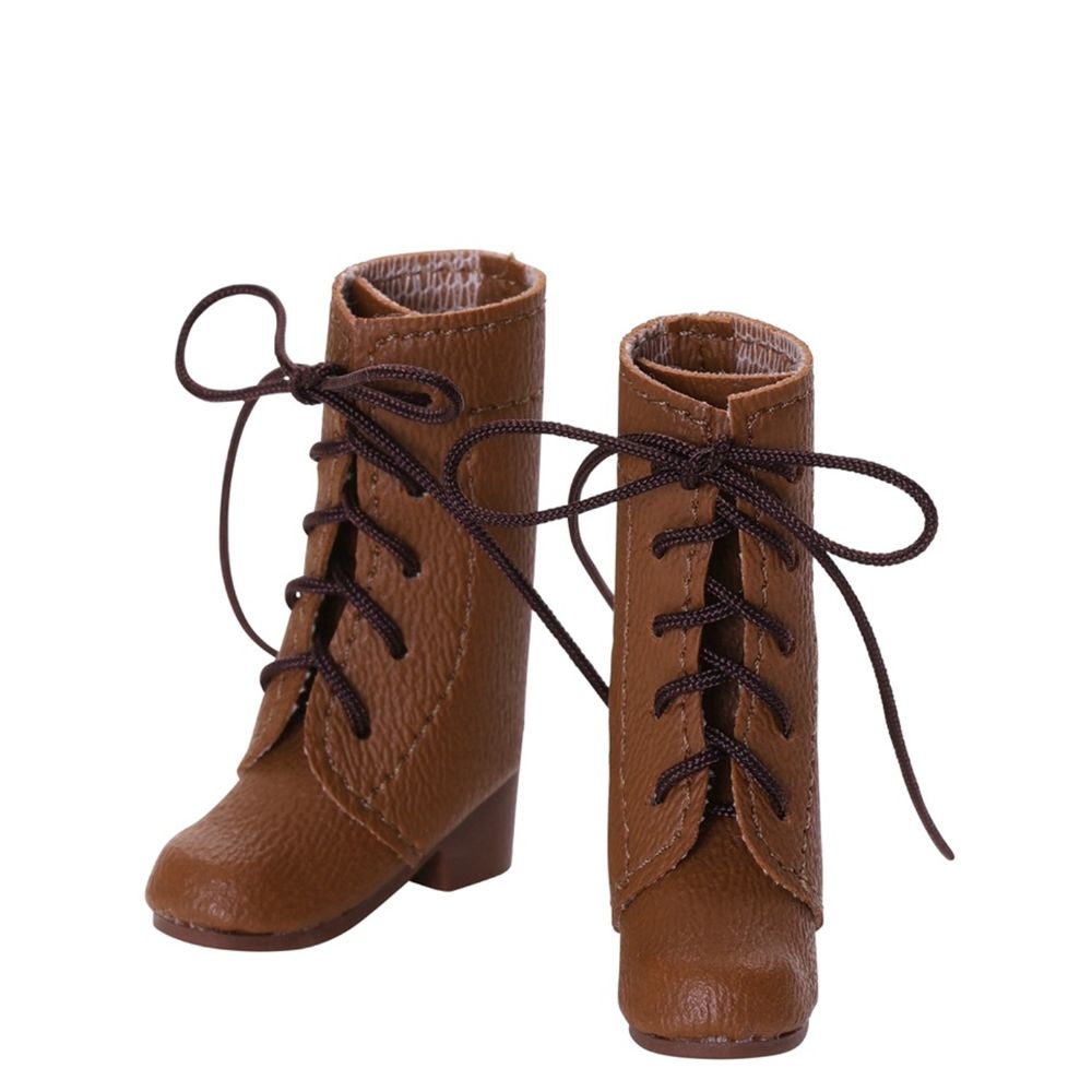 1/6 レースアッププレーンショートブーツII キャメル