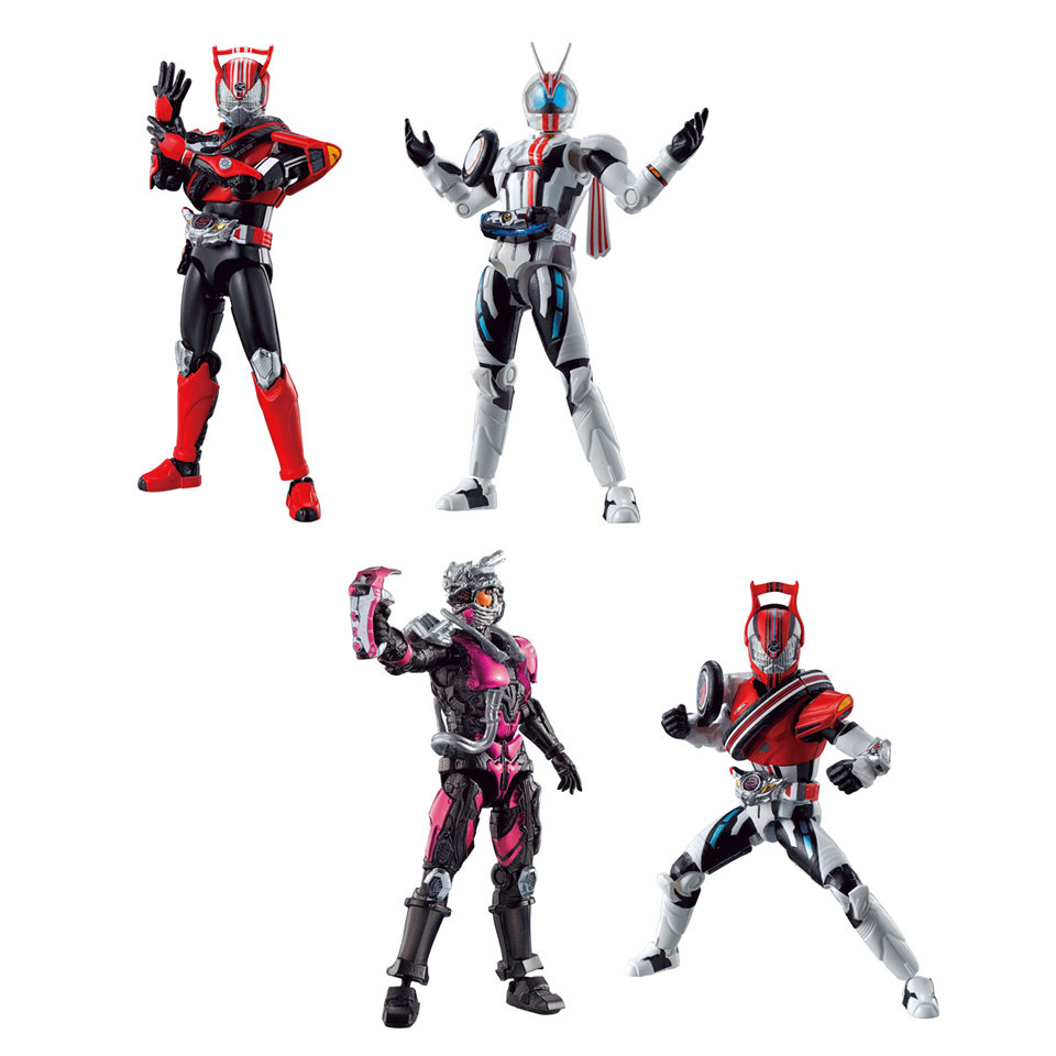 仮面ライダードライブ タイヤ交換シリーズ3体セット - 特撮