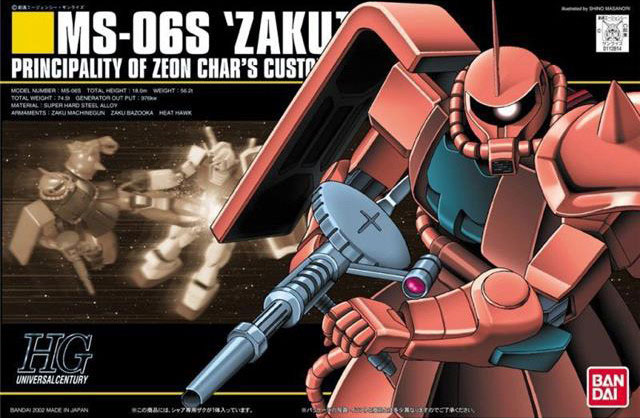 HGUC 1/144 32 シャア専用ザク II