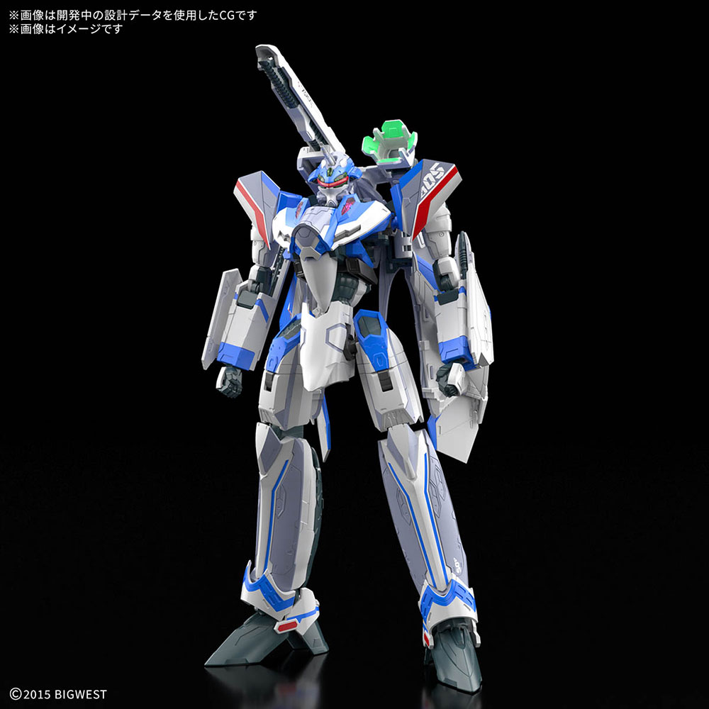 HG 1/100 VF-31J ジークフリード (ハヤテ･インメルマン機)