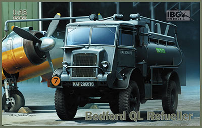 PB35062 IBG 1/35 ミリタリーシリーズ 英・ベッドフォードQL3トン4輪駆動給油トラック