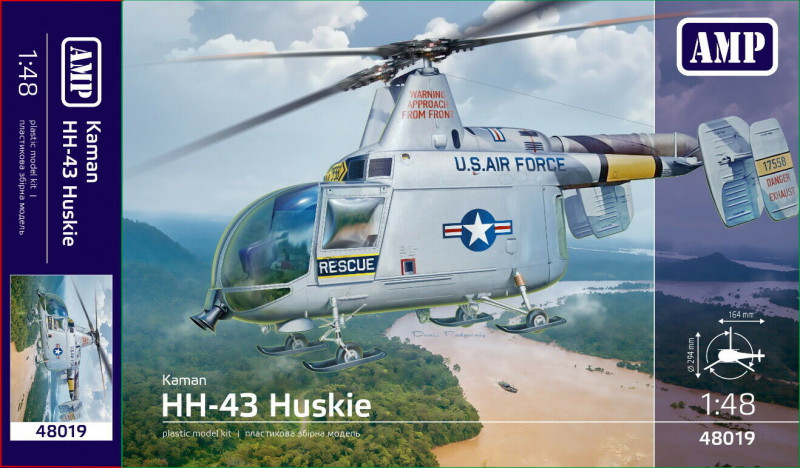 米・カマンHH-43ハスキー・ヘリコプター(AMP)