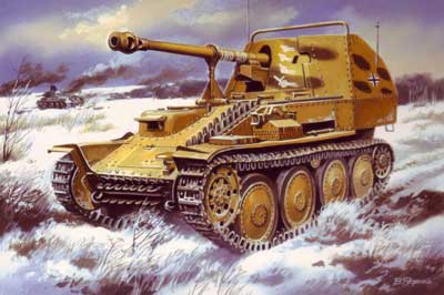 独・マーダーIII対戦車自走砲M型