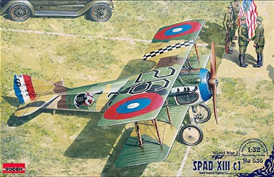 仏スパッドXIIIc.1後期型・米エース乗機･複葉戦闘機WW1