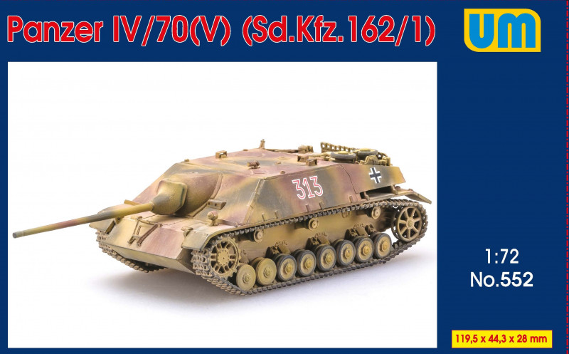 独・IV号戦車L/70(V)フォマーグ型・Sd.kfz.162/1