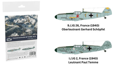 1/144 メッサーシュミット Bf109E-3/4 ハンガーエディション