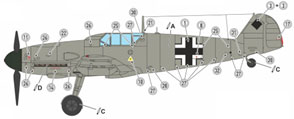 モデルズビット 1/48 Bf109Z-1 「ツヴィリング」【MDVAAM4809