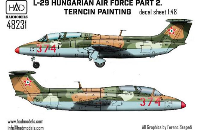 1/48 L-29 ハンガリー空軍 ｢トレンチ―ン｣