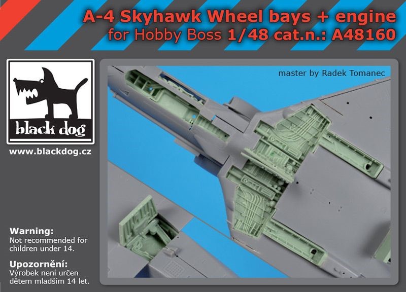 1/48 A-4 スカイホーク用ビッグセット (HAUA48160 + A48161 