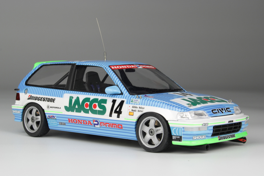 1/24 シリーズ ホンダ シビック EF-9 Gr.A 1991 JTC インターTEC