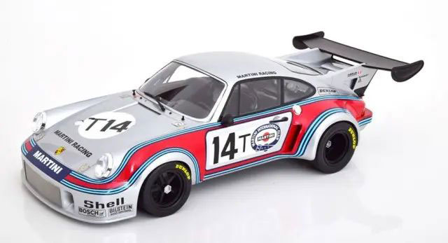 CMR12026 CMR 1/12 Porsche 911 Carrera RSR 2.1 Martini No.5 1000 km Brands Hatch 1974 van Lennep/Mull