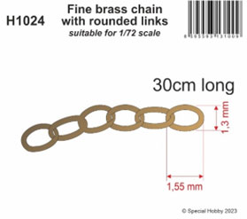 真チュウ丸リンクチェーン(細､1.3 x 1.55mm､長さ30cm)