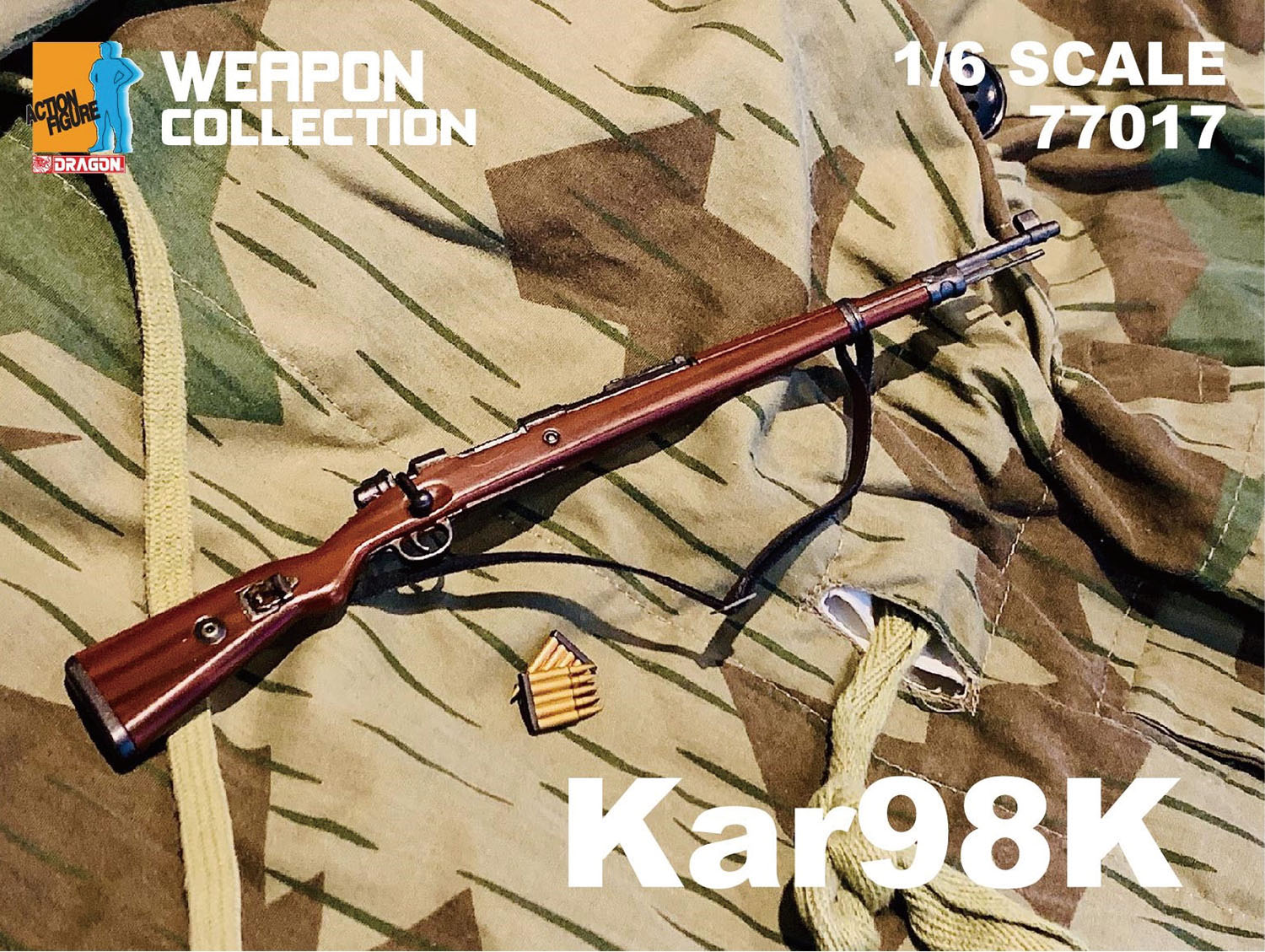1/6 WW.II ドイツ軍 Kar98K ライフル 完成品【DR77017:0089195770172】