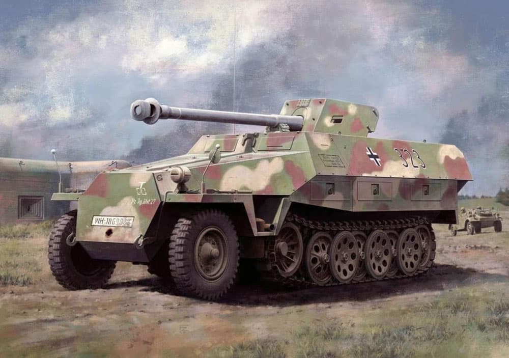 1/35 WW.II ドイツ軍 Sd.kfz.251/22 Ausf.D 7.5cm PaK40 対戦車自走砲