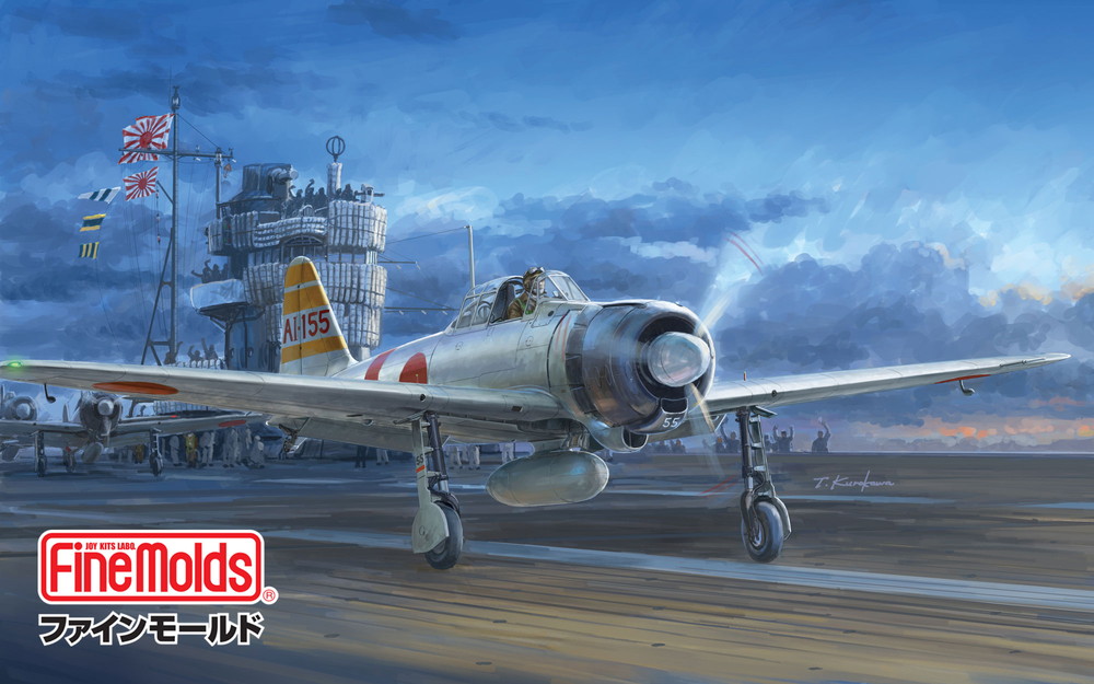 帝国海軍 零式艦上戦闘機二一型 （三菱製・前期型）“空母赤城”【FZ05