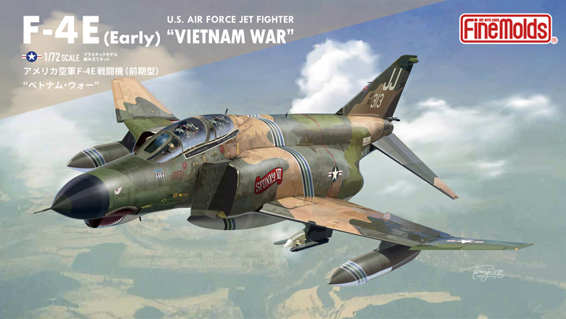 FP41 1/72 アメリカ空軍 F-4E 戦闘機 'ベトナム・ウォー'