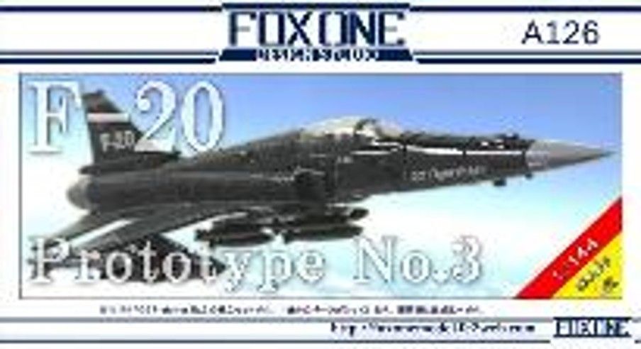 1/144 F-20 プロトタイプ No.3
