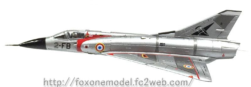 FXNA086 フォックスワンデザイン 1/144 ミラージュ III C