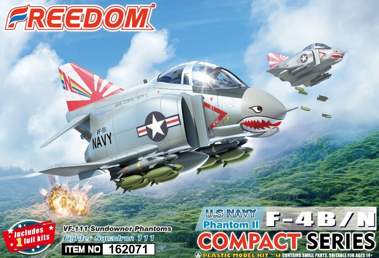 コンパクトシリーズ：F-4B/N ファントムⅡ VF-111 サンダウナーズ